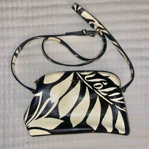 Kate Spade Black and White Crossbody Bag